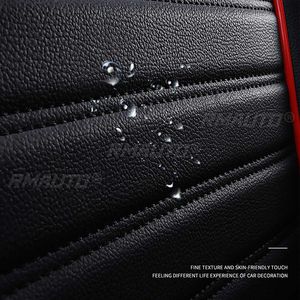 54cm PU Leather Universal Car Seat Cover FIt for Most Cars Luxury Car <b>Interior</b> <b>Accessories</b> Automobiles Seat Covers - Product Image 4