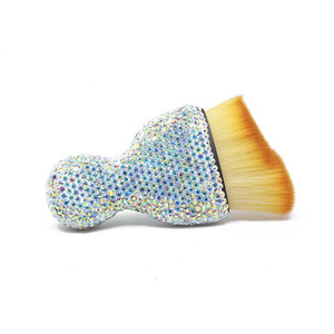Qianya 2024 Spazzole per la Pulizia della <span class=keywords><strong>Polvere</strong></span> dall'Interno dell'Auto, Mini Spazzola Bling per Unghie da Donna, Pennello Diamantato per Trucco Viso e Occhi, Pennello per Nail Art - Product Image 3