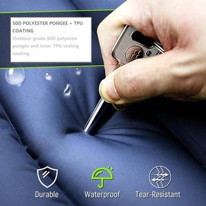Materassino da Campeggio Ultraleggero <span class=keywords><strong>OEM</strong></span> ODM in TPU con Pompa Integrata e Gonfiaggio a Pressione del Piede - Product Image 4