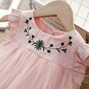 Vestido de Verano para Niñas, Estilo Bordado, Fabricante Chino, Producto Más Vendido - Product Image 5