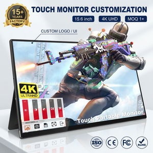 15.6 <span class=keywords><strong>pouces</strong></span> M-AC boîte PS5 WLED Mini moniteur téléphone portable ordinateur portable USB type-c pour HDMI cadre métallique IPS FHD Slim Mini HD <span class=keywords><strong>4K</strong></span> Ps5 Batt - Product Image 1