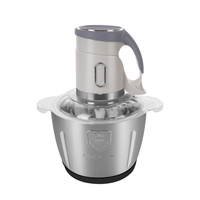 Hache-viande multifonctionnel professionnel pour la cuisine, mélangeur, robot culinaire, prise AU, hachoir à viande électrique