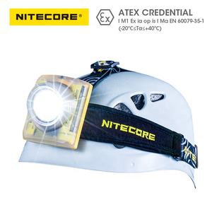 Lampe frontale NITECORE EH1 avec 2 batteries Li-ion 18650 intégrées, <span class=keywords><strong>260</strong></span> lumens, IP68, antidéflagrante ATEX pour l'exploitation minière et les industries à haut risque - Product Image 4