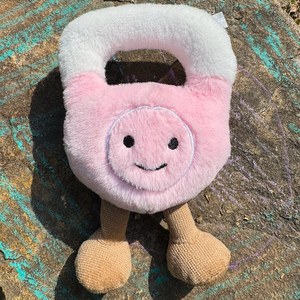 Juguete de peluche de algodón suave de simulación, <span class=keywords><strong>animal</strong></span> de peluche con cuernos, colgante para mochila, llavero, accesorios de bolso con diseño de dibujos animados - Product Image 4