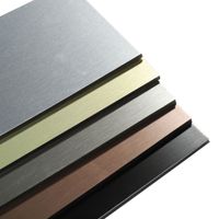 Panneau composite pour façade extérieure, matériau de façade double face, Alucobond 3 mm 4 mm, matériau en aluminium