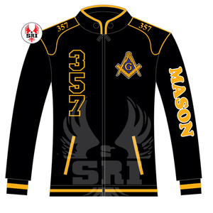 Masonic Master Mason Letterman <b>Jacket</b> Custom Made Racecar <b>Jacket</b> | Masonic Regalia Custom Embroidery Logo Racing <b>Jacket</b> for <b>Men</b> - Product Image 4