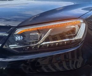 Faros delanteros de coche, faro delantero modificado, faro LED DRL, luces de circulación diurna para Volkswagen Touareg 2011-2015 - Product Image 1
