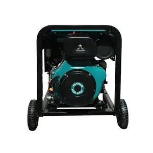 High Quality Open Frame 250A Diesel Generator 1 Phase Welding Machine 8kva