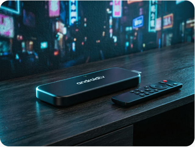 Sumavision High Quality OTT Streaming Device WiFi5 Quad Core 4K HDR/H265 Android TV Stick 4GB+128GB Android 9.0 BT Voice Control