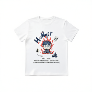 T-Shirt Unisex 210GSM 100% Cotone, Maglietta Casual Traspirante e Resistente per Uomo - Product Image 2