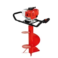 High Safety Level Ground Drill 88cc Earth Auger 2 Stroke Petrol Powered Post Hole Digger