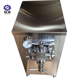 Homogénéisateur haute pression industriel 300/500/1000/2000 <span class=keywords><strong>L</strong></span>/H homogénéisateur de mélange homogénéisateur sous vide machine - Product Image 2