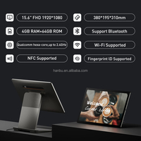 Terminal de point de vente de bureau OEM Sunmi D3 Pro, double écran tactile FHD, imprimante 80 mm, SoftPOS NFC pour café et plats à emporter