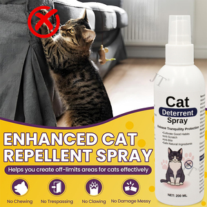Cat Deterrent <strong>Spray</strong>, Natural, Non-Toxic Anti-Scratch <strong>Spray</strong> for Cats &amp; Kittens, Furniture &amp; <strong>Carpet</strong> <strong>Protector</strong> - Product Image 3