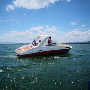 Yacht à cabine de 7,3 m en fibre de verre, bateau rapide de haute qualité - Product Image 2