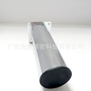 Patas cilíndricas de aleación de zinc para sofá, color plateado, resistentes, herrajes para muebles de sala de estar, diseño moderno minimalista - Product Image 4