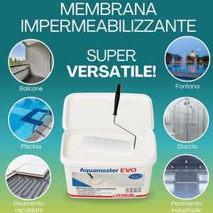 Litokol Aquamaster EVO 5 Kg Membrana Líquida Impermeabilizante Lista Para Usar En Paredes Y Suelos - Product Image 5