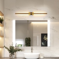 Applique murale à LED linéaire minimaliste design Corps en fer moderne simple pour chambre à coucher chevet hôtel couloir salon entrée escalier