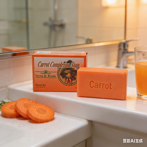 Jabón Facial de Zanahoria Súper Hidratante y Humectante Profundo para <span class=keywords><strong>el</strong></span> Cuidado de <span class=keywords><strong>la</strong></span> <span class=keywords><strong>Piel</strong></span> Seca - Product Image 4