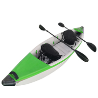 GeeTone – Kayak de pêche personnalisé pour 1 ou 2 personnes, canoë, bateau à rames, point de chute, Kayak gonflable
