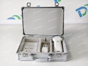 Sonde d'échographie linéaire sans fil DMU62plus à 192 éléments et 32 canaux, avec fréquence 16-20 MHz, pour la chirurgie plastique et esthétique du visage - Product Image 3