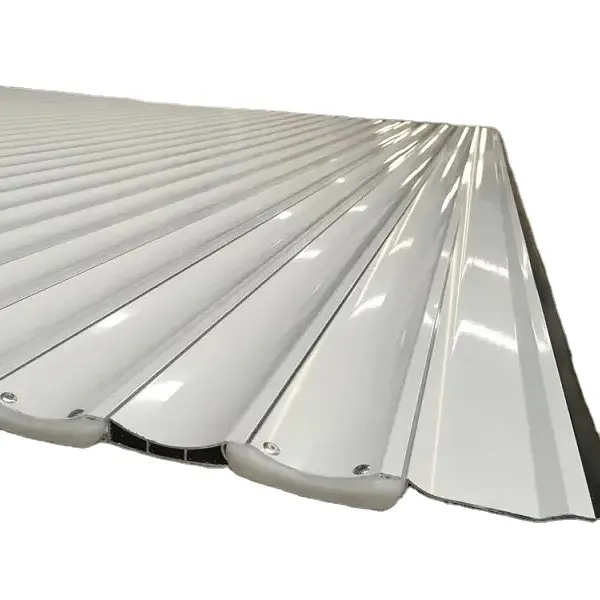 Porta de persiana de alumínio rolante/perfil de persiana/prateleiras de rolo