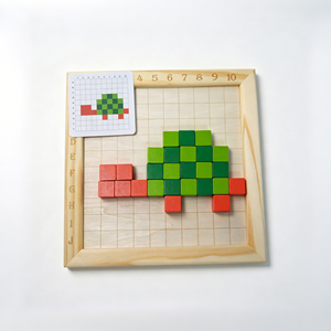 Bloques de Construcción de Madera Coloridos, Cubos para Contar, Reconocimiento de Colores, Clasificación, Apilamiento, Rompecabezas, Juguetes Educativos Tempranos para Niños de 4 a 6 Años - Product Image 1