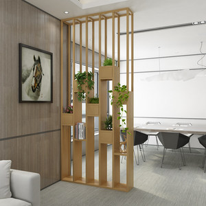 Estantería de Estilo Industrial Nórdico, Simple, de Hierro, para el Hogar, Oficina, Sala de Estar, Restaurante, Bar, Biombo Separador - Product Image 3