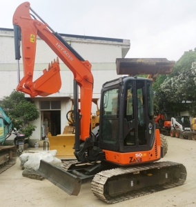 Mini pelle Hitachi ZX50UR ZX65UR d'occasion de haute qualité avec des composants de pompe à moteur de haute qualité directement du Japon Offre Spéciale - Product Image 4