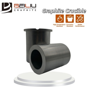 Creuset en graphite de haute pureté, excellente conductivité thermique pour la fusion des métaux en four à induction - Product Image 1