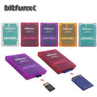 Accessoires de Jeu Rétro Adaptateur Bitfunx MX4SIO SIO2SD pour Lecteur de Carte Jeu SD/MicroSD pour PS2 Playstation 2