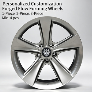 Cerchi Flowtone 19 Pollici 5x120 per Auto Passeggeri, Cerchi Sportivi da Corsa, Cerchi Originali, Cerchi in Lega per SUV e Berlina, Cerchi Neri - Product Image 2