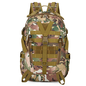 Sac à dos tactique Oxford 900D personnalisé, faible MOQ, 45L, poche Molle, sac d'assaut, sac de randonnée, sac de trekking, fermeture éclair, imperméable, OEM - Product Image 1