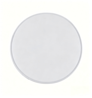 Grille de Diffusion d'Air Ronde Plate en Acier Blanc Réglable pour Plafond, Vente en Gros, pour Maison