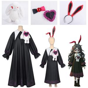 Vestido Estilo Dorothy para Estudiantes, Adultos y Niños, Disfraz de <span class=keywords><strong>Cosplay</strong></span> de <span class=keywords><strong>Anime</strong></span> Multicolor, Conjunto Completo - Product Image 5