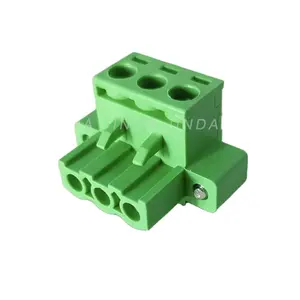 2EDGK Plug - in conector terminal encaixe assento anel de cobre verde