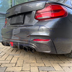 Diffusore posteriore sportivo F22 M con luci per 2 serie F M-SPORT coupé 2 porte - Product Image 6