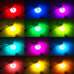 App Bóng Đèn Pha Led Rgb Cho Xe Hơi Điều Khiển Từ Xa Đèn Sương Mù H4 H11 9005 9006 9012 Đèn Drl - Product Image 4