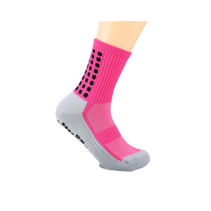 Wholesale 1/4 Pairs Anti-slip Soccer Women Men Outdoor Sport <b>Grip</b> Football Yoga <b>Socks</b> - Product Image 2