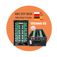 YIXIANG UE USA STOCK Boîte V2 Kit DIY Batterie 48V 280Ah avec Aérosol Extincteur Boîtier DIY Batterie LiFePO4 280Ah