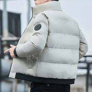 Chaquetas Bomber para Hombre, Chaqueta Acolchada, Chaqueta de Invierno para Hombre, Precio Económico, Chaqueta de Invierno Personalizada de Tela Tejida para Exteriores J0127 - Product Image 6