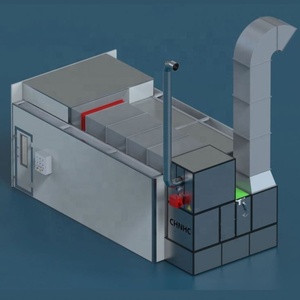 Cabine de peinture automobile pour le marché australien / Cabine de peinture semi-à flux descendant à <span class=keywords><strong>vendre</strong></span> avec certification CE - Product Image 6