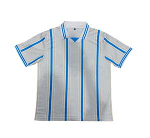 Camiseta de Fútbol Americano Retro Personalizada de Alta Calidad, 100% Poliéster, Transpirable, con Estampado Digital, Cuello en V, Manga Larga, Secado Rápido - Product Image 4