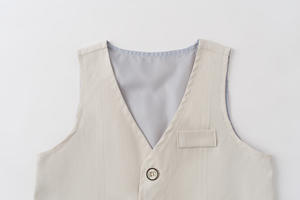 Tenues de cérémonie pour garçons de 1 à 5 ans, vêtements de fête pour bébés garçons, ensemble veste et pantalon uni, vêtements pour tout-petits, ensembles de vêtements pour enfants - Product Image 4