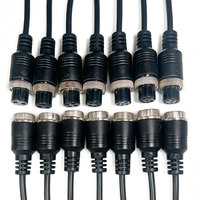 Cable Conector de Aviación Impermeable GX16 de 6 Pines Personalizado, Línea de Señal Multicanal para Codificador Absoluto y Servo