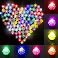 Ballon LED coloré lumière romantique minuscule lampe à boule LED ronde pour décorations de mariage et de fête effets d'éclairage colorés lumineux