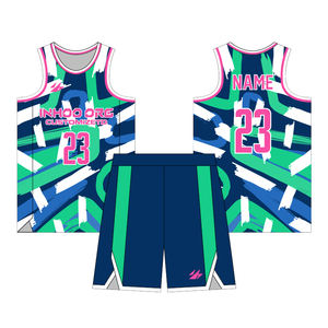 Maglie da basket reversibili da uomo di alta qualità giacche di abbigliamento sportivo personalizzabili da XS a XL con Logo Design personalizzato - Product Image 2