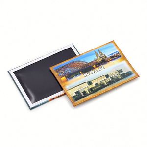 Hot Selling Refrigerator Customized City Scenery Souvenir Gift Tin <b>Fridge</b> Magnet - Product Image 3