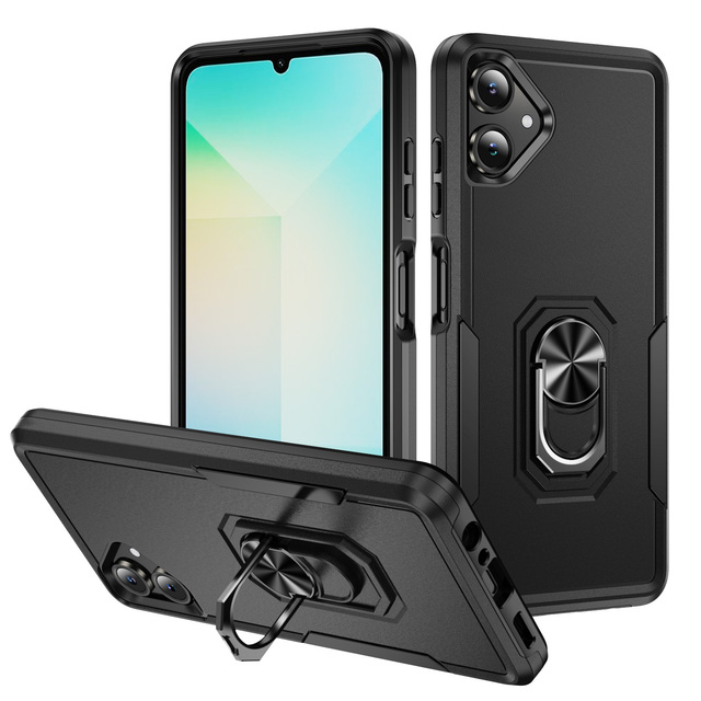 Luxury TPU+PC Mobile Phone Case for Samsung Galaxy S23/S24/S25/Plus/Ultra &Iphone17-11 Magnetic Shockproof Protective Cover