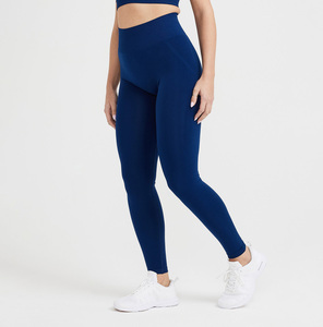 <span class=keywords><strong>Leggings</strong></span> de fitness sans couture et confortables, ensemble de yoga, pantalon d'exercice pour femme, taille haute, tendance - Product Image 6
